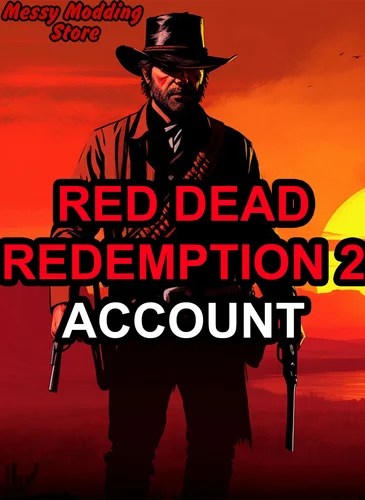 (PS/XBOX) Red Dead Redemption 2 Modded Account Pre-Made Random Level 10,000 Cash + 100 Gold Bars