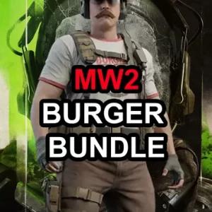 Warzone 2 / Modern Warfare II: Burger King Operator Skin + 1 Hour 2XP