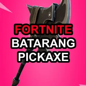 Batarang Axe Pickaxe (Email Delivery)
