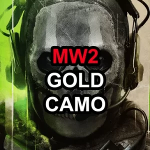 Warzone 2 / Modern Warfare II: Gold Camo / Max Weapon Level (Hard Unlock)