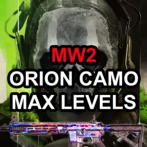 Warzone 2 / Modern Warfare II: Orion Camo / Max Weapon Level (Hard Unlock)