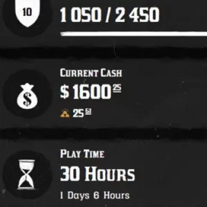 (PS/XBOX) Red Dead Redemption 2 Modded Account Pre-Made Rank 10 1600 Cash + 25 Gold Bars (PS/XBOX) Red Dead Redemption 2 Modded Account Pre-Made Rank 10 1600 Cash + 25 Gold Bars