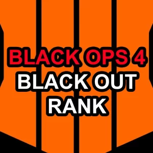 Black Ops 4 Blackout: Rank Only Black Ops 4 Blackout: Rank Only