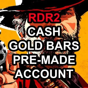 (PS/XBOX) Red Dead Redemption 2: Online Rank, Cash and Gold Bar (Pre-Made Accounts)