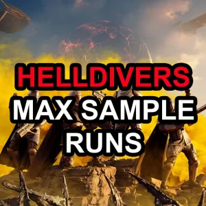 Helldivers 2: Max Sample Runs (PlayStation / PC/STEAM/EPIC)