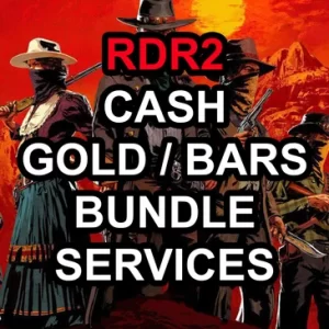 (PC/SOCIALCLUB/EPIC GAMES/STEAM) Red Dead Redemption 2: Online Cash & Gold Bars Bundle Services