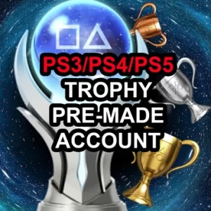 (PS3/PS4/PS5) Trophy Platinum Pre-Made Accounts