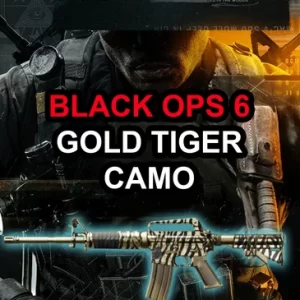 Call of Duty Black Ops 6 (BO6): Gold Tiger Camo
