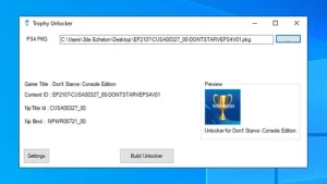 PlayStation Trophy unlocker