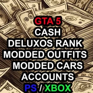 (PlayStation/Xbox) (Pre-Made Account) Rank + Cash + Modded Outfits / Modded Cars (Standard & Enhanced Edition)