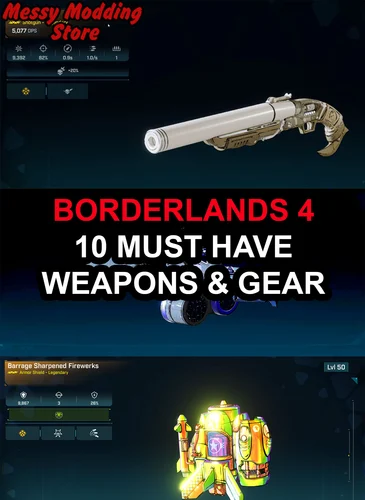 Borderlands 4 Must-Have Weapons & Gear