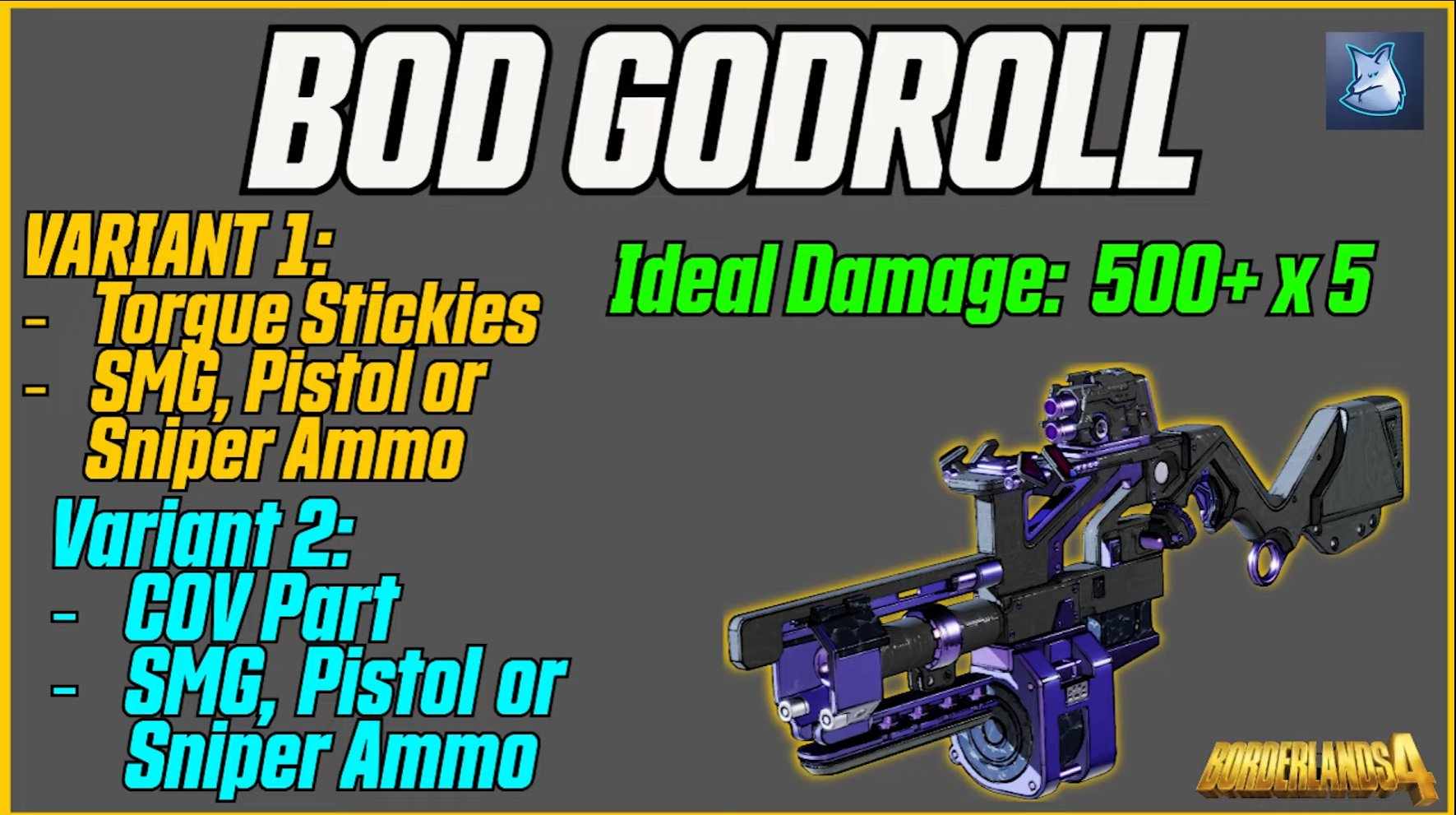 Borderlands 4 – 2x BOD God-Rolls-The HIGHEST DAMAGE Gun in Borderlands 4(5X Damage!)
