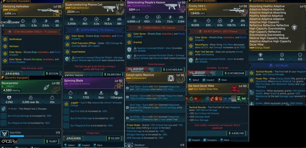 Borderlands 4 – Moddified/Modded RAFA Build-Immortal(999 Billion HP)+Oneshot (999 Bil DMG)Soldier