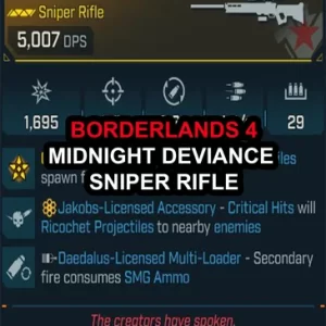 Borderlands 4 – Twitch Midnight Defiance Sniper Rifle